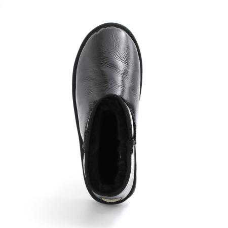 Женские угги EMU Australia Aarons Glossy W12922, черные