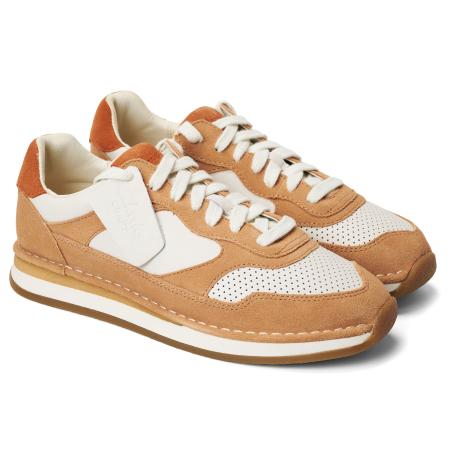 Женские кроссовки Clarks CraftRun Tor. 26167768, коричневые