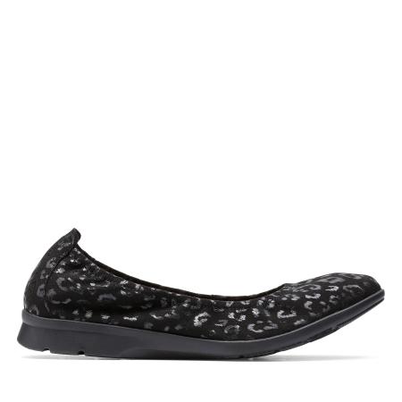 Женские балетки Clarks Jenette Ease 26168486, черные Женские балетки Clarks Jenette Ease 26168486, черные