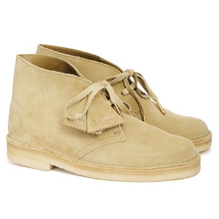 Женские дезерты Clarks Originals Desert Boot. 26169946, бежевые
