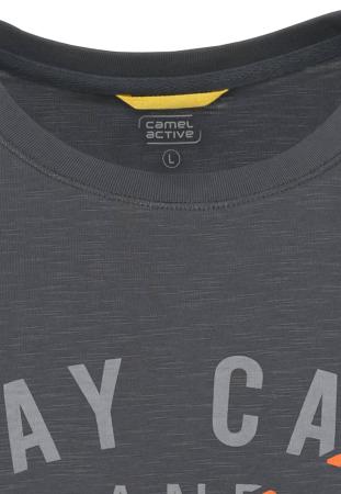 Мужская футболка Camel Active T-Shirt 1/2Arm 409745-1T06, серая