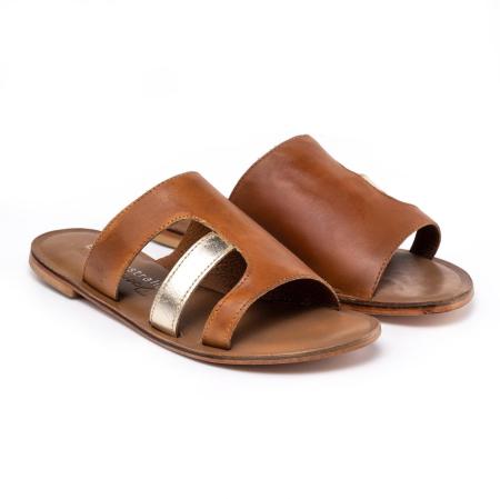 Женские сланцы EMU Australia Dion W11691, коньячные