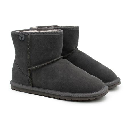 Детские полуугги EMU Australia Wallaby Mini Teens T10103, серые Детские полуугги EMU Australia Wallaby Mini Teens T10103, серые