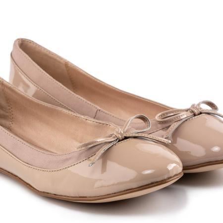 Женские балетки Buffalo shoes Annelie 1520076, бежевые