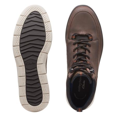 Мужские ботинки Clarks Braxin Peak 26164576, коричневые