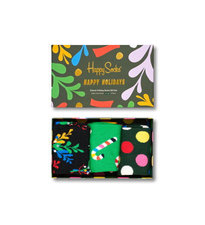 3-Pack Holiday Socks Gift Set XMST08