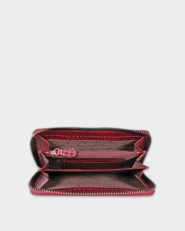 Женский кошелек Braun Buffel AMALFI Zip Around Wallet 18CS 45255, бордовый Женский кошелек Braun Buffel AMALFI Zip Around Wallet 18CS 45255, бордовый