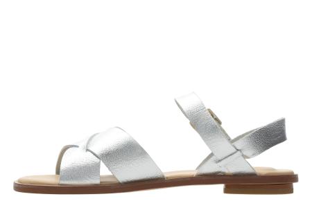 Женские сандалии Clarks Willow Gild 26139429, серебряные
