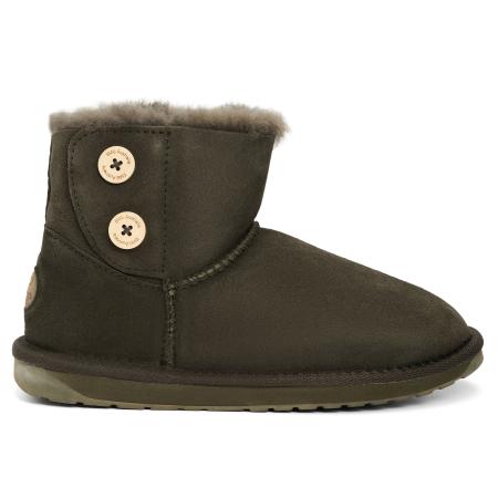Женские угги EMU Australia Sheepskin Fashion Piction W13141, оливковые