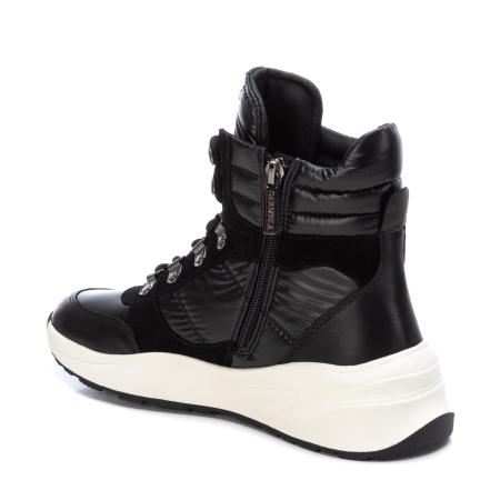 Женские высокие ботинки CARMELA LEATHER COMBINED LADIES ANKLE BOOTS 160293, черные