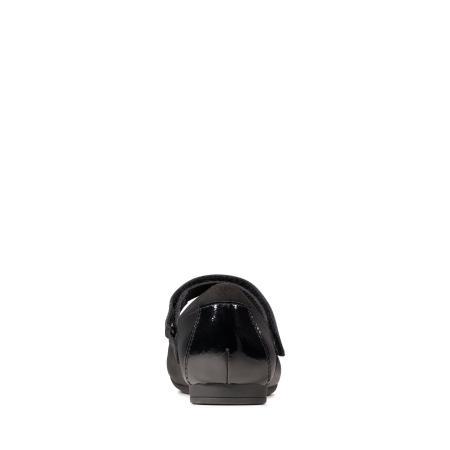 Детские туфли на ремешке Clarks Scala Gem K 26149553, черные
