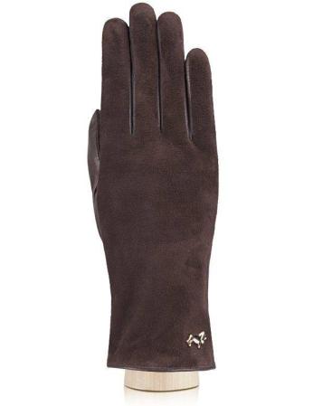 Женские перчатки Labbra LB-4707, коричневые Женские перчатки Labbra LB-4707, коричневые