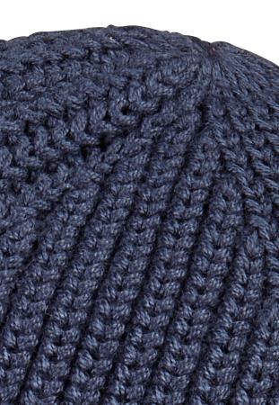 Мужская шапка Camel Active Small Beanie 406470-2M47, синяя