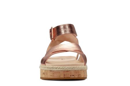 Женские сандалии Clarks Botanic Poppy 26147522, золотые