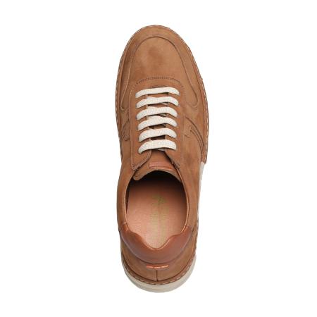 Мужские полуботинки Clarks 222031321, коньячные