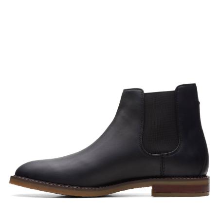 Мужские челси Clarks Jaxen Chelsea 26162729, черные