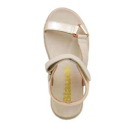 Женские сандалии Blauer ELSIE S3ELSIE07-LEA, бежевые