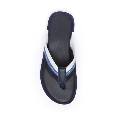 Мужские вьетнамки Pepe Jeans London BARREL REFLECTIVE PMS90074, белые Мужские вьетнамки Pepe Jeans London BARREL REFLECTIVE PMS90074, белые
