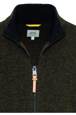 Мужской кардиган Camel Active top 409525-8K08, оливковый
