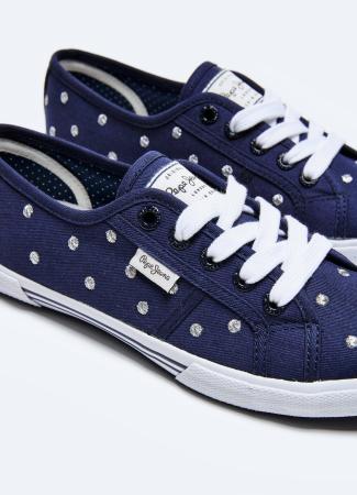 Женские кеды Pepe Jeans London ABERLADY SWEET PLS31155, синие