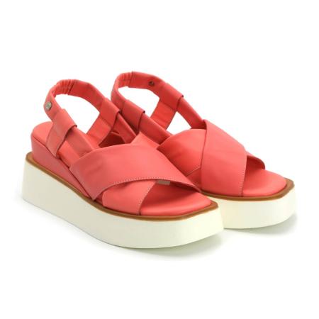 Женские босоножки CARMELA LEATHER LADIES SANDALS 160787, коралловые Женские босоножки CARMELA LEATHER LADIES SANDALS 160787, коралловые