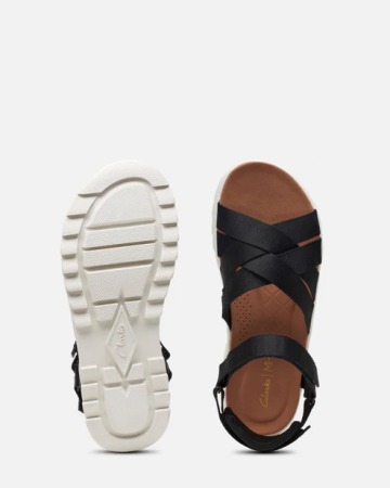 Женские сандалии Clarks Clarks DashLite Cross 26170425, черные