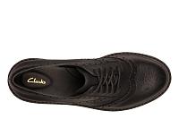 Witcombe Echo 26156088 - Женские дерби брогированные Clarks, черные