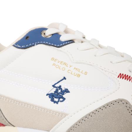 Мужские кроссовки Beverly Hills Polo Club KING POWER MIX BHM513105, белые