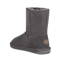 Stinger Mini W10003 - Женские полусапоги из овчины (угги) EMU Australia, серые Stinger Mini W10003 - Женские полусапоги из овчины (угги) EMU Australia, серые