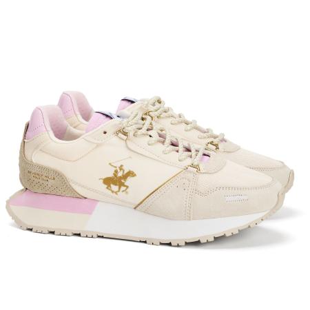 Женские кроссовки Beverly Hills Polo Club CRUZ MIX BHW513100, бежевые Женские кроссовки Beverly Hills Polo Club CRUZ MIX BHW513100, бежевые