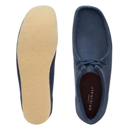 Мужские полуботинки Clarks Wallabee 26140975, синие