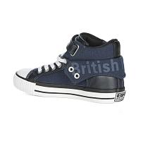 ROCO B50-3746C-02 - Детские высокие кеды British Knights, синие