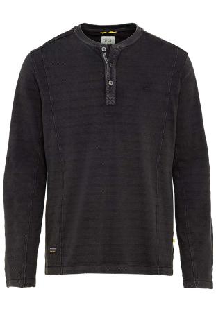 Мужской джемпер Camel Active Henley 1/1 Arm 409675-8T11, серый