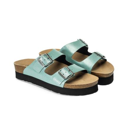 Женские сланцы Pepe Jeans London OBAN REMAKE PLS90471, зеленые Женские сланцы Pepe Jeans London OBAN REMAKE PLS90471, зеленые