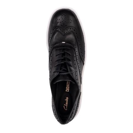 Женские кеды Clarks Hero Brogue. 26149389, черные