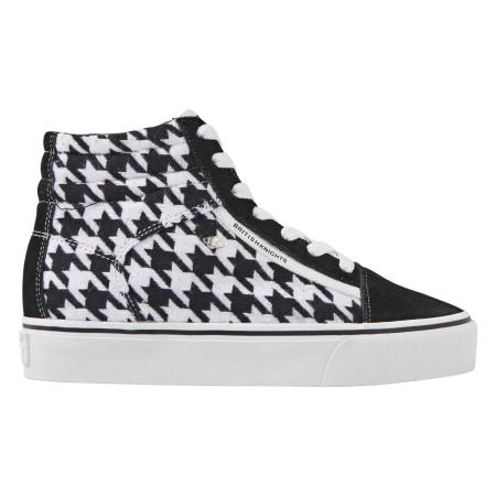 Женские высокие кеды British Knights MACK MID PLATFORM B48-3716-02, черные