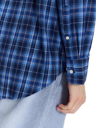 FLANNEL CHECK RELAXED SHIRT 4300052