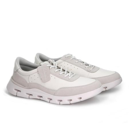Мужские кроссовки Clarks Clarks Nature X One 26171924, белые Мужские кроссовки Clarks Clarks Nature X One 26171924, белые