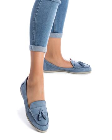 Женские лоферы CARMELA NOBUCK LADIES SHOES 68624, голубые