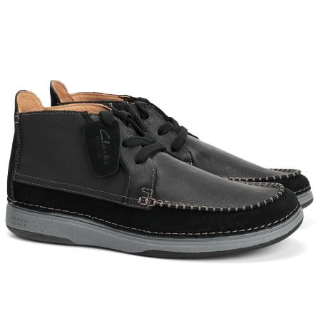 Мужские ботинки Clarks Nature 5 Mid 26168513, черные