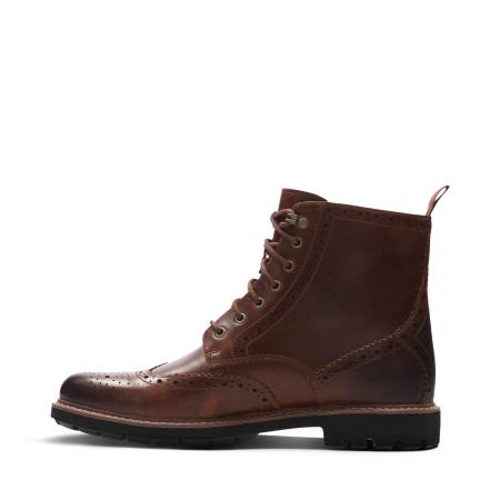 Мужские высокие ботинки Clarks Batcombe Lord 26127190, коричневые