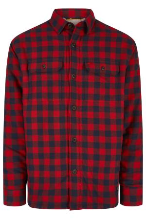 Мужская куртка-рубашка Camel Active Overshirt 409137-8S57, красная