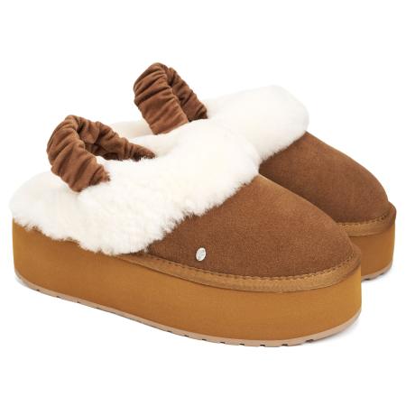 Женские тапочки EMU Australia Slipper Hartz W13137, бежевые