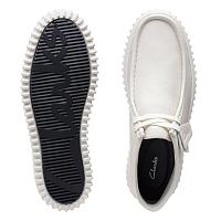 Clarks Torhill Hi 26173662 - Мужские полуботинки Clarks, белые Clarks Torhill Hi 26173662 - Мужские полуботинки Clarks, белые