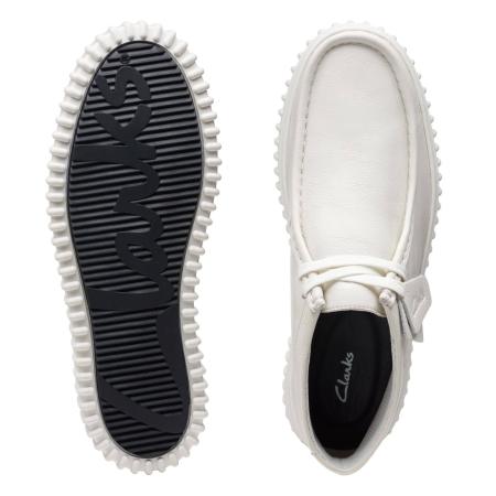 Мужские полуботинки Clarks Clarks Torhill Hi 26173662, белые