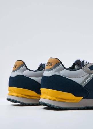 Мужские кроссовки Pepe Jeans London LONDON ONE SERIE M PMS30822, коричневые