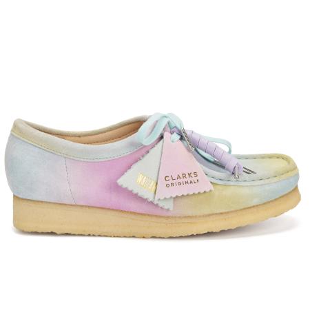 Женские полуботинки Clarks Wallabee. 26165563, белые