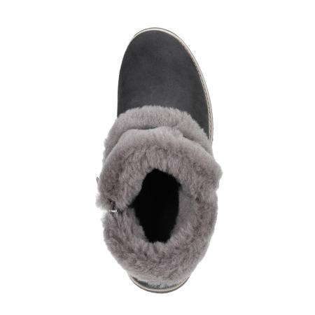 Женские полусапоги EMU Australia Oxley Fur Cuff W11698, серые