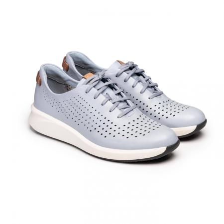 Женские кроссовки Clarks Un Rio Tie 26149854, голубые Женские кроссовки Clarks Un Rio Tie 26149854, голубые