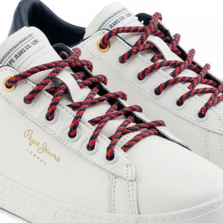 Женские кеды Pepe Jeans London ROXY PLS30856, белые Женские кеды Pepe Jeans London ROXY PLS30856, белые